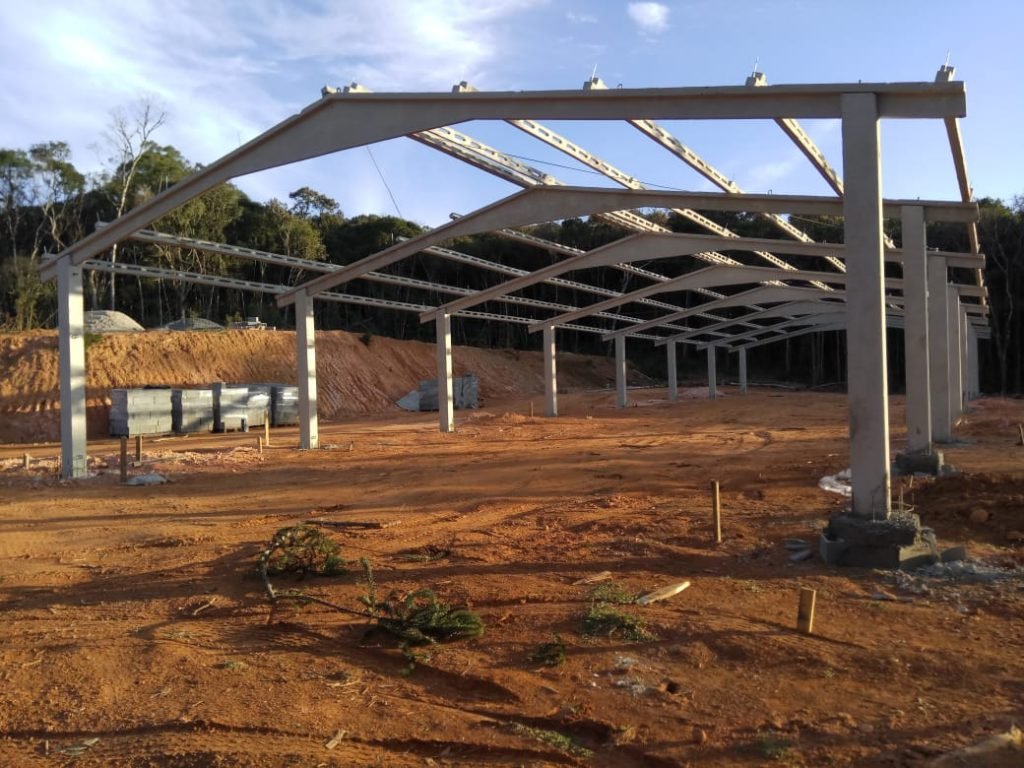 barracão pré moldado